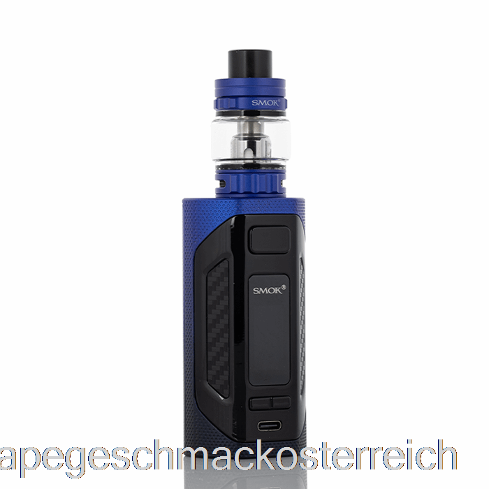 Smok Rigel 230 W Starterkit Schwarz Blau Vape-Geschmack